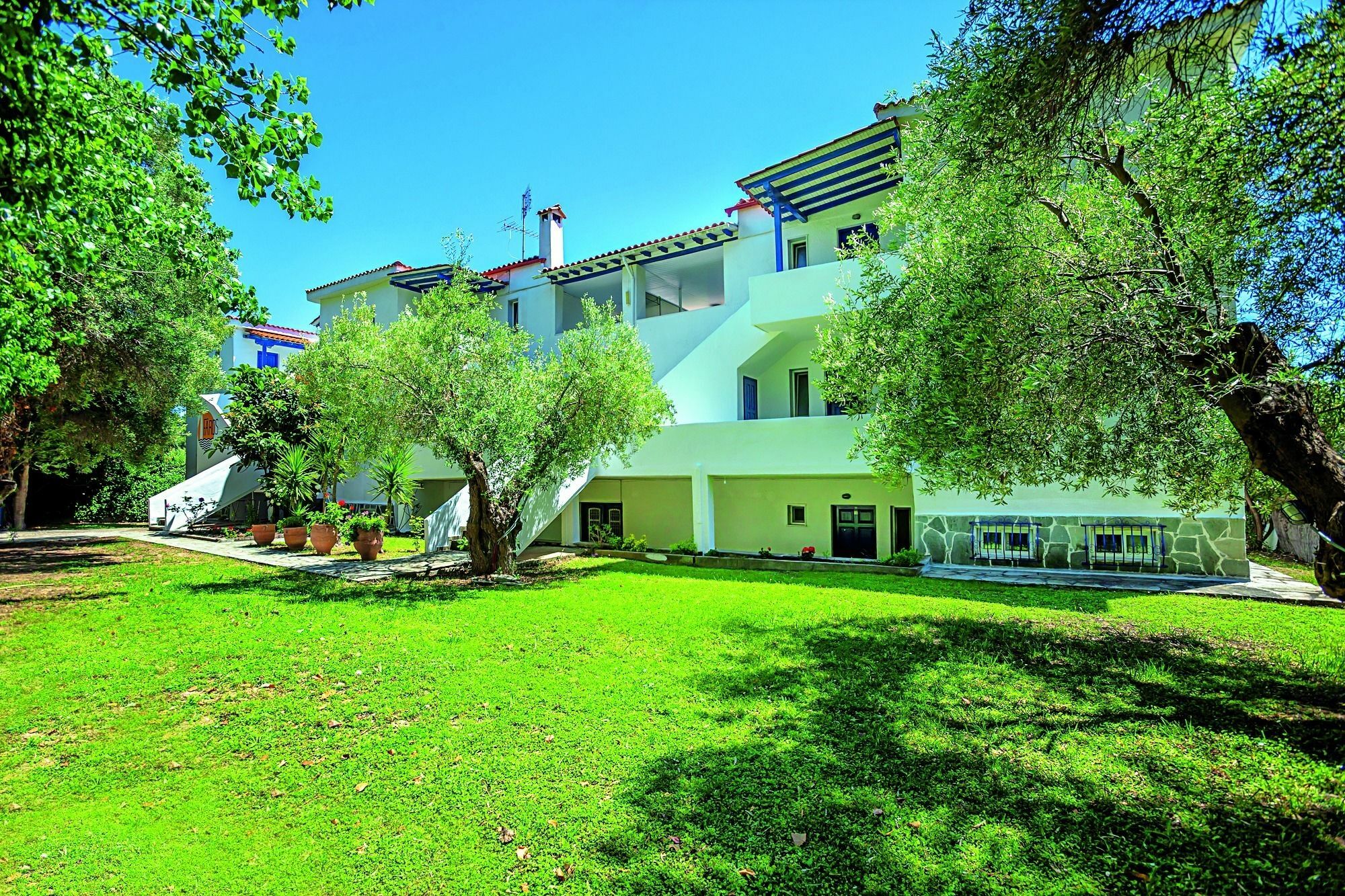 Faros Apartments Possidi Exterior foto